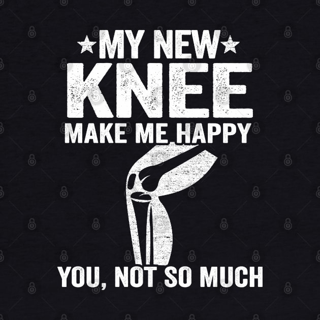 My New Knee Make Me Happy Knee Surgery Replacement by Kuehni